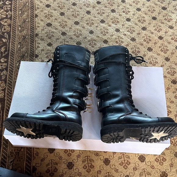 Auth. Dior Diorebel combat boot - Picture 14 of 17